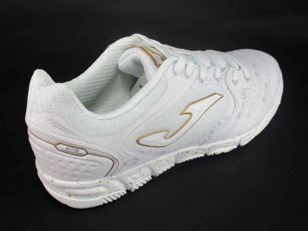Joma scarpa da calcetto indoor unisex Liga 5 902 LIGAW.902.IN bianco