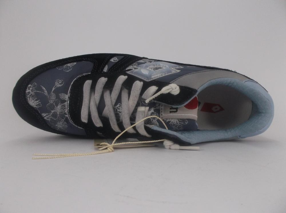 Lotto Leggenda scarpa sneakers da donna Tokyo Wedge R7081 blu