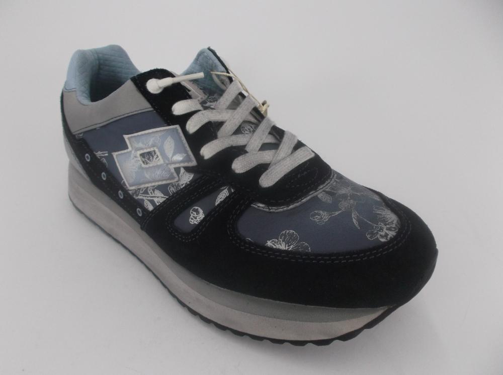Lotto Leggenda scarpa sneakers da donna Tokyo Wedge R7081 blu
