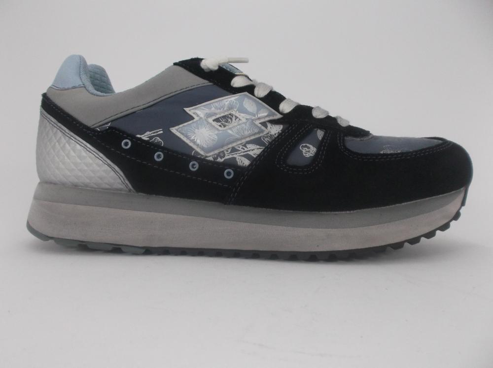 Lotto Leggenda scarpa sneakers da donna Tokyo Wedge R7081 blu