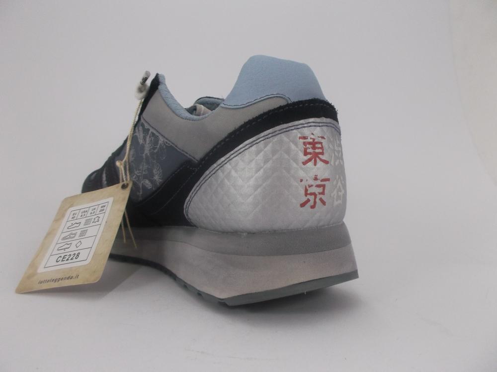 Lotto Leggenda scarpa sneakers da donna Tokyo Wedge R7081 blu