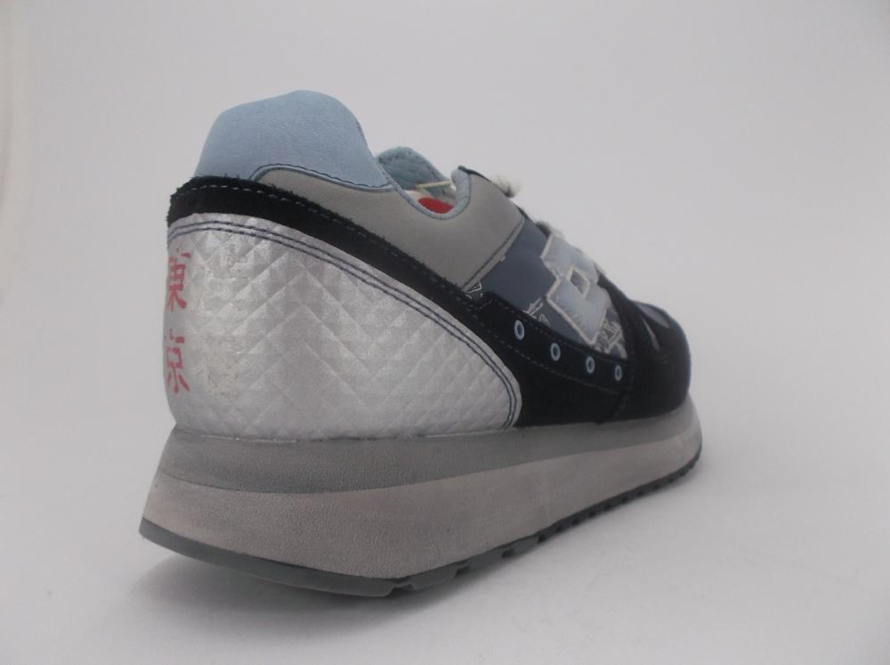 Lotto Leggenda scarpa sneakers da donna Tokyo Wedge R7081 blu