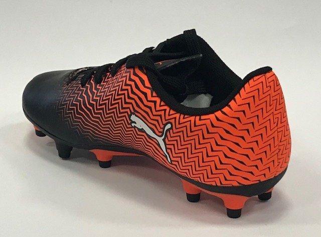 Puma scarpa da calcio da ragazzo Rapido II FG Jr 106063 03 arancio-nero-bianco