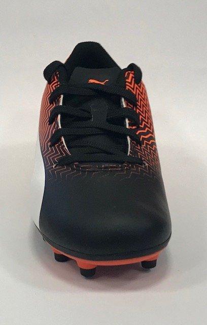 Puma scarpa da calcio da ragazzo Rapido II FG Jr 106063 03 arancio-nero-bianco