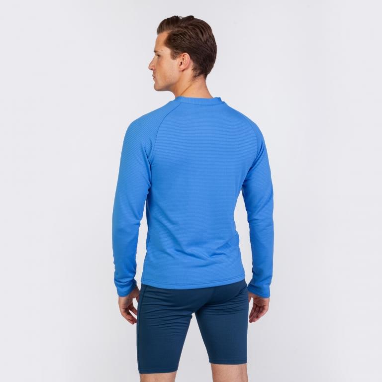 Joma maglietta termica da uomo Brama Fleece Shirt Royal L/S 101015.700 blu