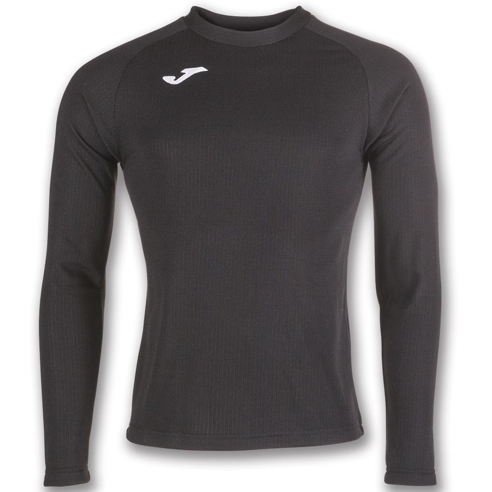 Joma maglietta termica da uomo Brama Fleece Shirt 101015.100 nero