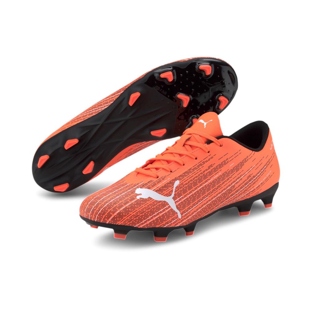 Puma scarpa da calcio da uomo ULTRA 4.1 FG/AG shocking 106092 01 arancione-nero
