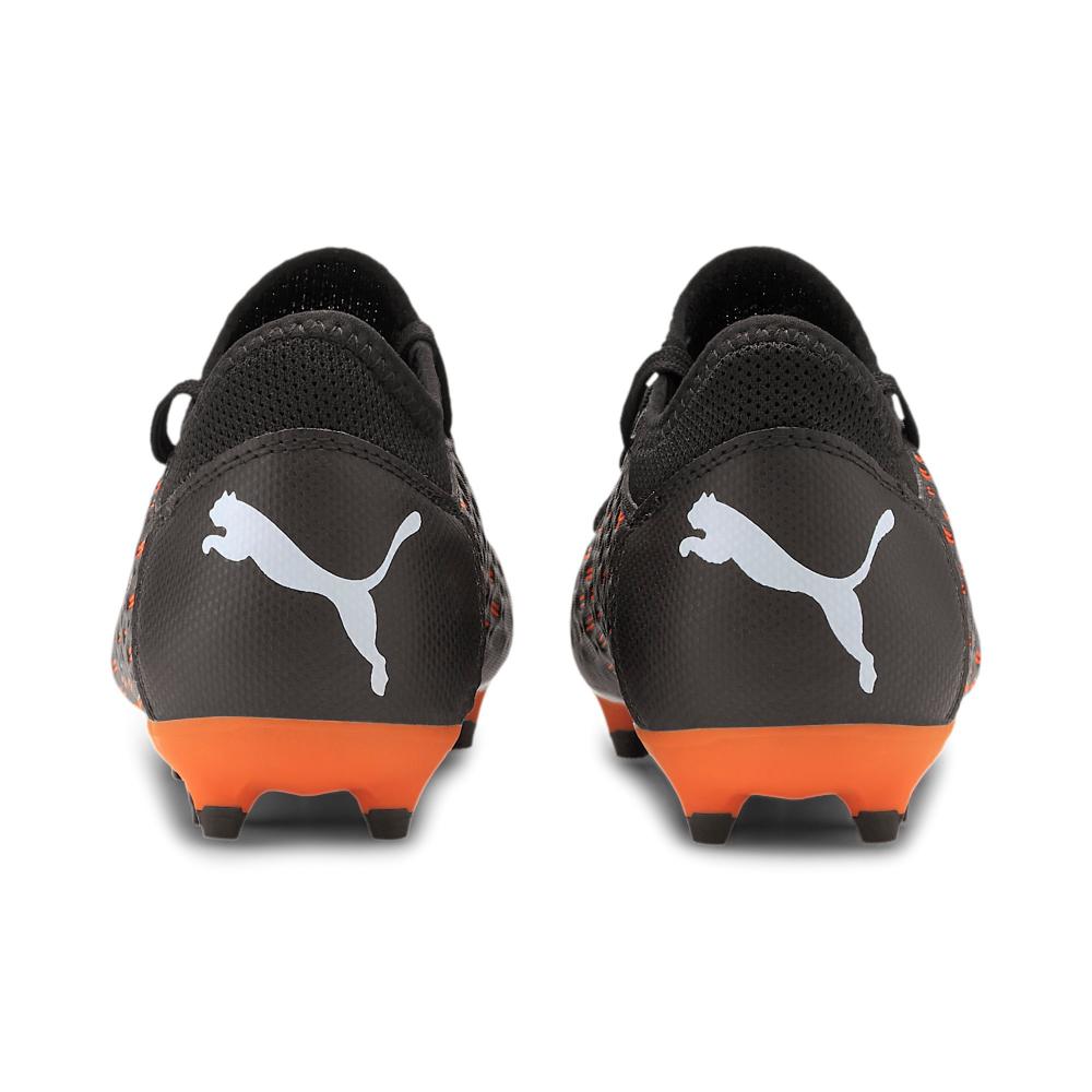 Puma FUTURE 6.4 FG/AG Jr106206 01 black/white/shocking orange