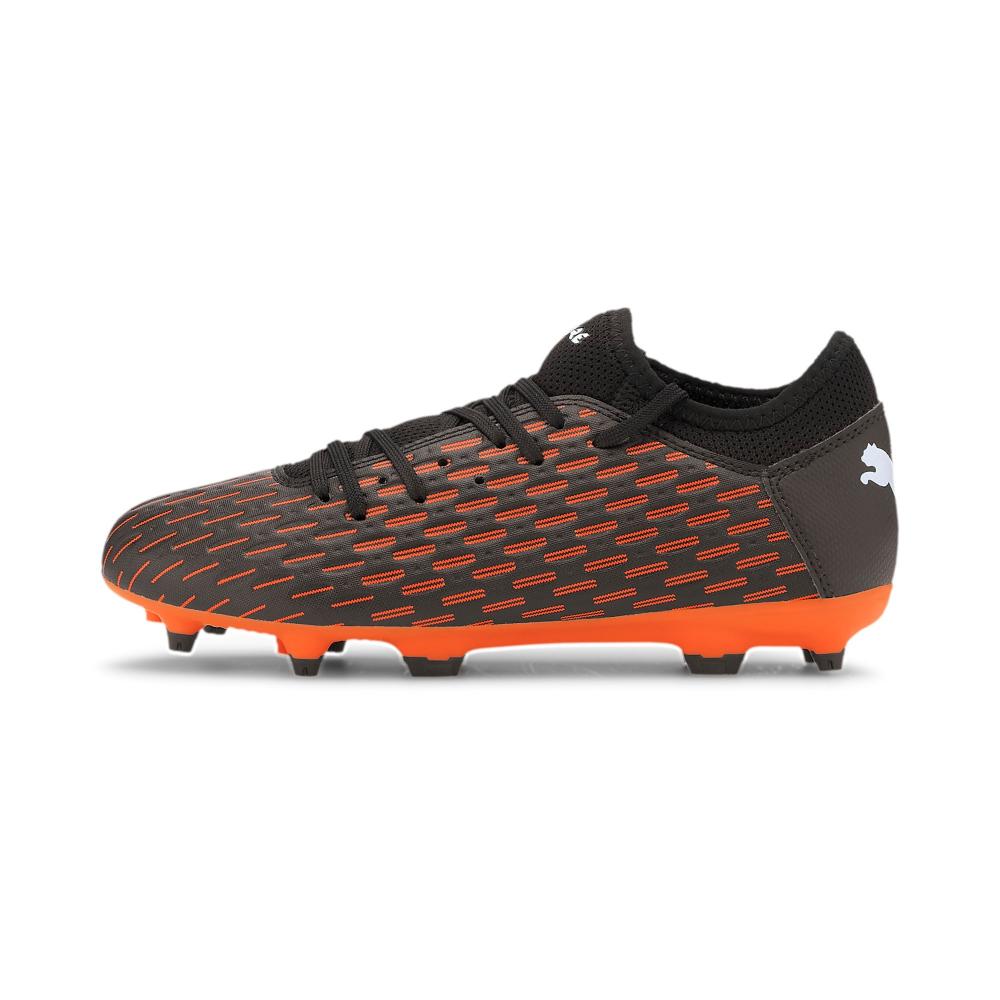 Puma FUTURE 6.4 FG/AG Jr106206 01 black/white/shocking orange