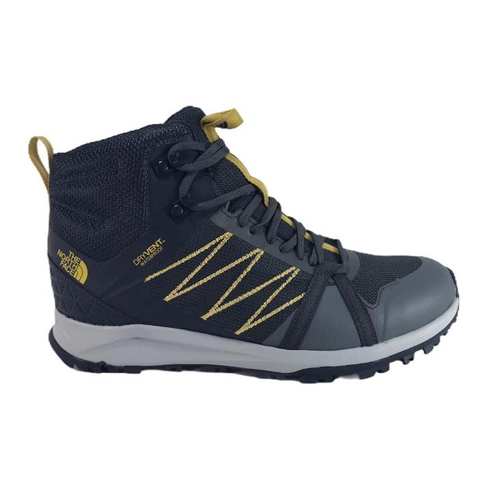 The North Face scarpa da trail da uomo impermeabile Litewave Fastpack II NF0A47HEMJ2 grigio scuro blu