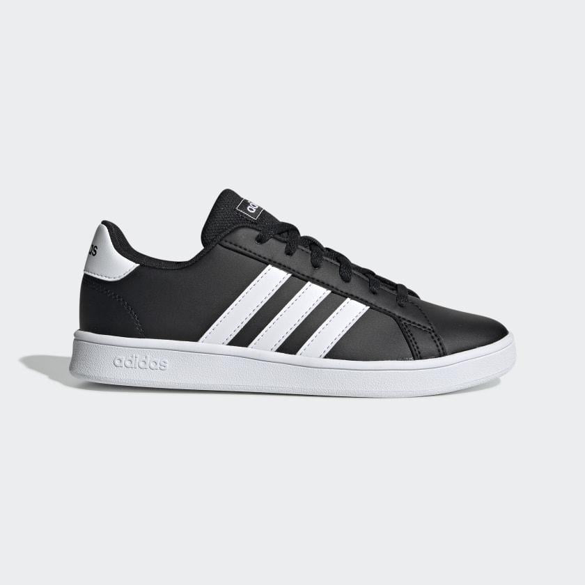 Adidas scarpa sneakers da ragazzi Grand Court K EF0102 nero-bianco �  Sportiamo