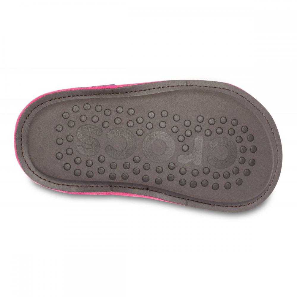 Crocs scarpa pantofola per bambina Slipper K 205349-6X0 rosa