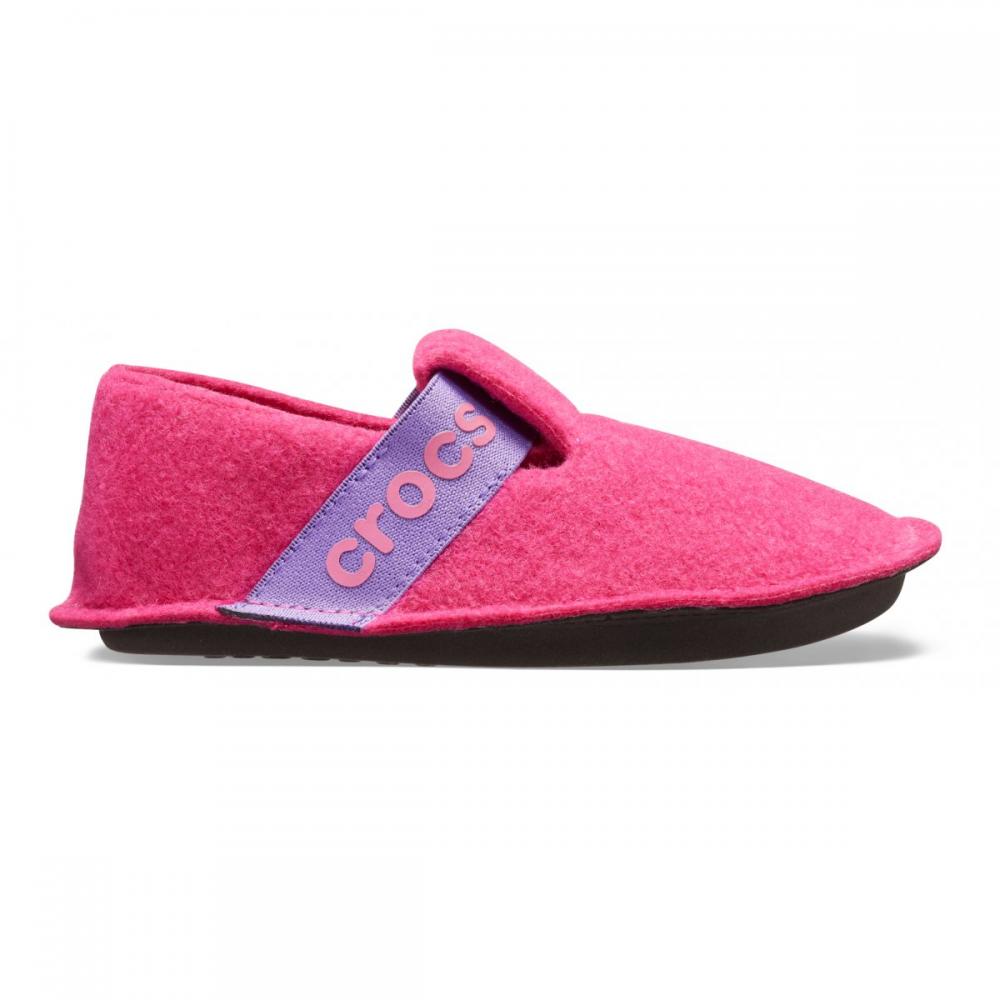 Crocs scarpa pantofola per bambina Slipper K 205349-6X0 rosa