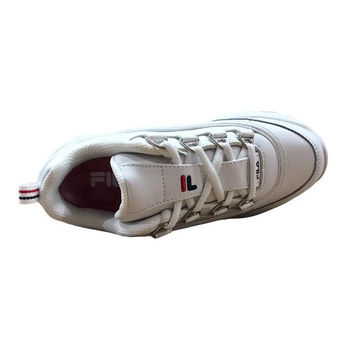 Fila scarpa sneakers junior Strada low 1010781.1FG bianco
