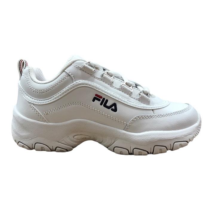 Fila scarpa sneakers junior Strada low 1010781.1FG bianco