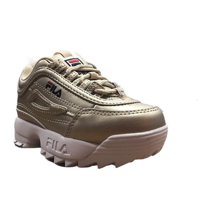 Fila Disruptor Infant sneakers bassa 1011077.80C oro