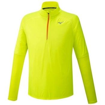 Mizuno maglia tecnica da corsa mezza zip da uomo mezza zip J2GC0525 44 giallo fluo