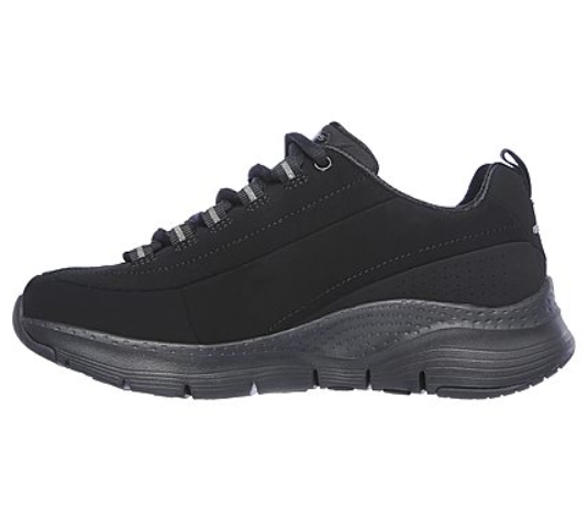 Skechers scarpa sneakers da donna Arch Fit Metro Skyline 149147 BBK nero