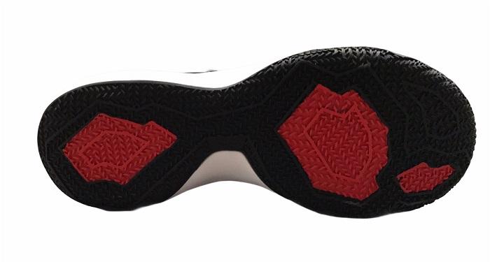 Nike scarpa da basket da uomo Zoom Shift 897653 601 rosso-bianco-nero