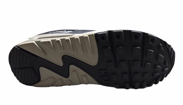 Nike scarpa sneakers da uomo Air Max 90 325018 406 blu-bianco-grigio