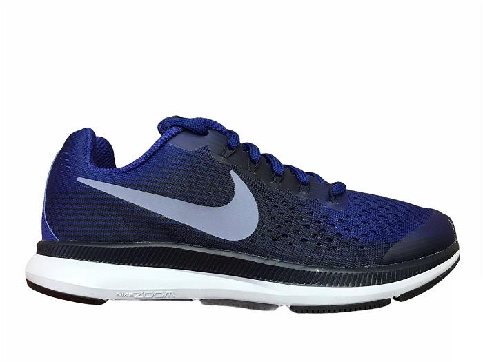 Nike Zoom Pegasus 34 GS scarpa da corsa 881953 404 deep royal blue-dark sky blue
