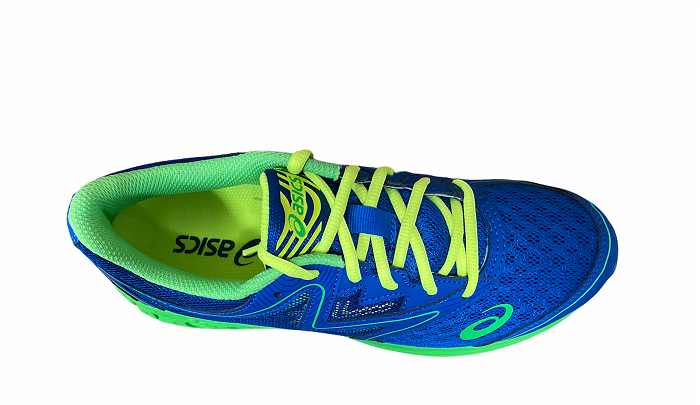 Asics scarpa da corsa da ragazzo Noosa C771N 4585 blu-verde