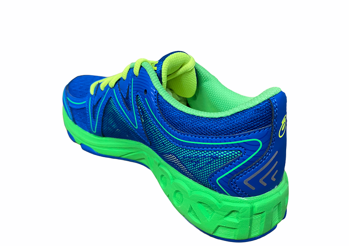 Asics scarpa da corsa da ragazzo Noosa C771N 4585 blu-verde