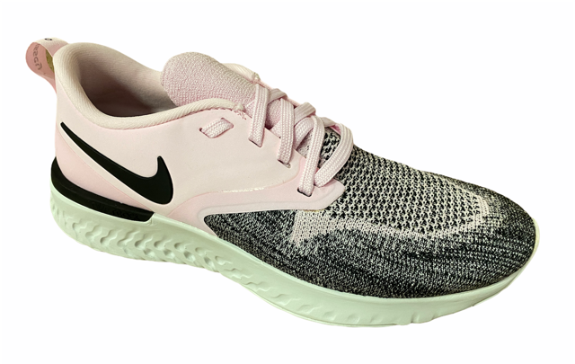 Nike scarpa da palestra da donna Odyssey React 2 Flyknit AH1016 601 rosa grigio nero