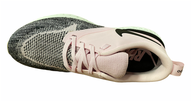 Nike scarpa da palestra da donna Odyssey React 2 Flyknit AH1016 601 rosa grigio nero