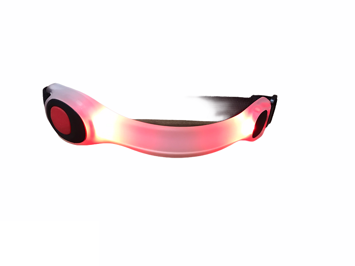Pure 2Improve fascia per la visibilità notturna con luci Led Safety Armband P2I201900 262775