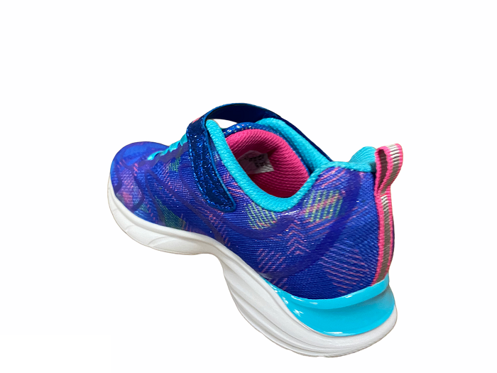 Skechers sneakers da bambina e ragazza Spirit sprint Rainbow Raz 81337L BLMT blu