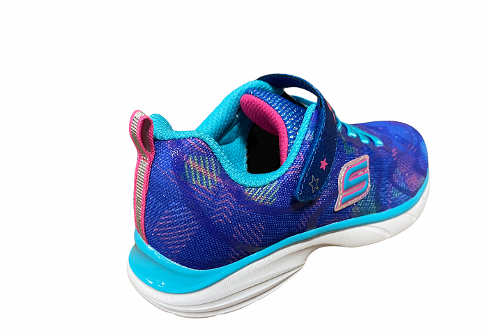 Skechers sneakers da bambina e ragazza Spirit sprint Rainbow Raz 81337L BLMT blu