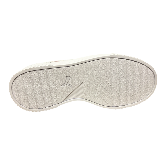 Puma sneakers da bambina Carina Marble Glitter PS 375090 01 white