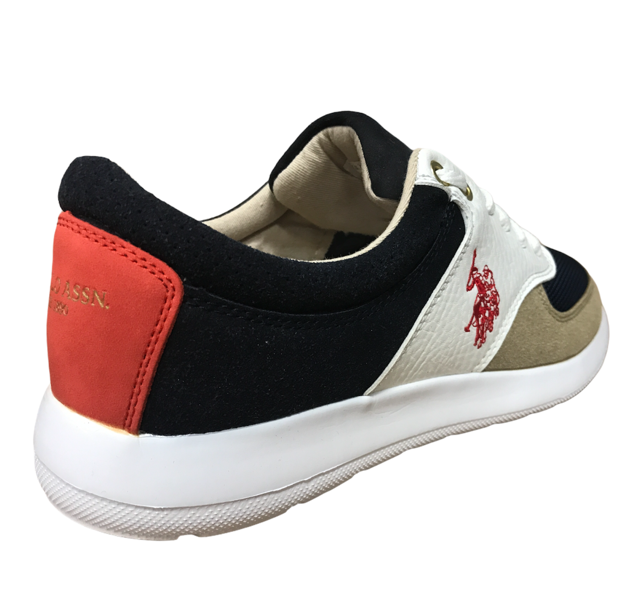 US Polo Assn. scarpa sneakers da uomo Tiziano FAREL4061S8 sabbia blu