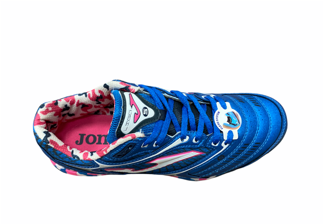 Joma scarpa da calcetto da uomo Liga 5 TF 605 LIGAS.605.PT blu fucsia