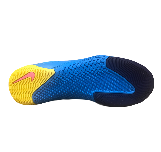 Nike scarpa da calcetto indoor da uomo Elastico Pro 415121 467 blue pink yellow