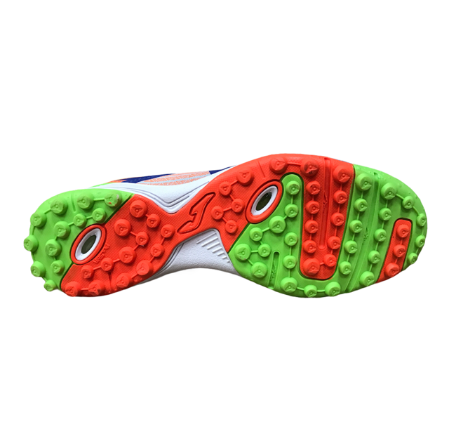 Joma scarpa da calcetto da uomo Lozano 604 TF DRIW.601.TF blu-arancione
