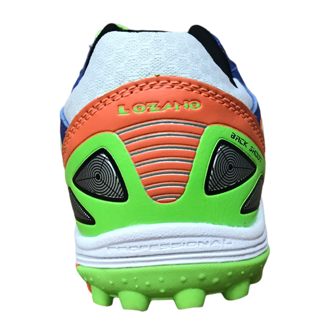 Joma scarpa da calcetto da uomo Lozano 604 TF DRIW.601.TF blu-arancione