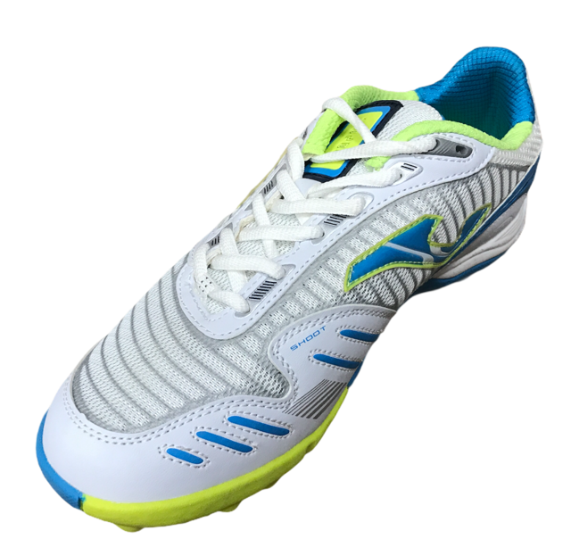 Joma scarpa da calcetto Lozano 402 TF LOZS.402.PT bianco-azzurro