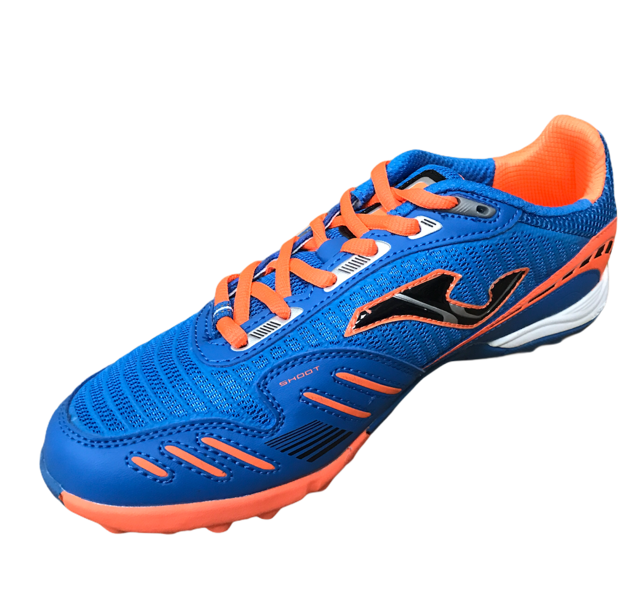 Joma scarpa da calcetto da uomo Lozano 405 TF LOZS.405.PT azzurro-arancio