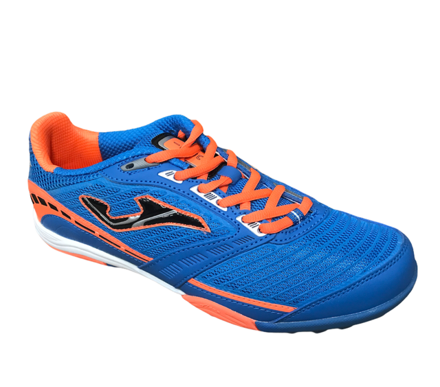Joma scarpa da calcetto da uomo Lozano 405 TF LOZS.405.PT azzurro-arancio