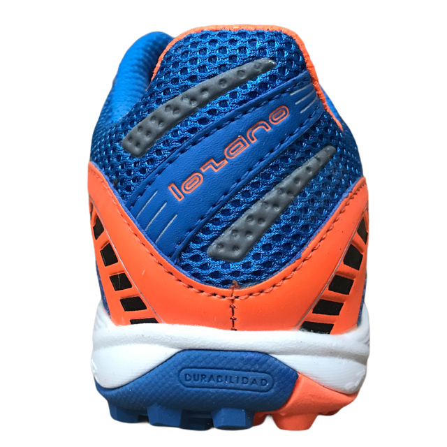 Joma scarpa da calcetto da uomo Lozano 405 TF LOZS.405.PT azzurro-arancio