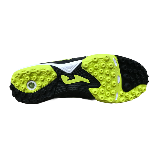 Joma scarpa da calcetto da uomo Lozano 401 TF LOZS.401.PT nero giallo limone