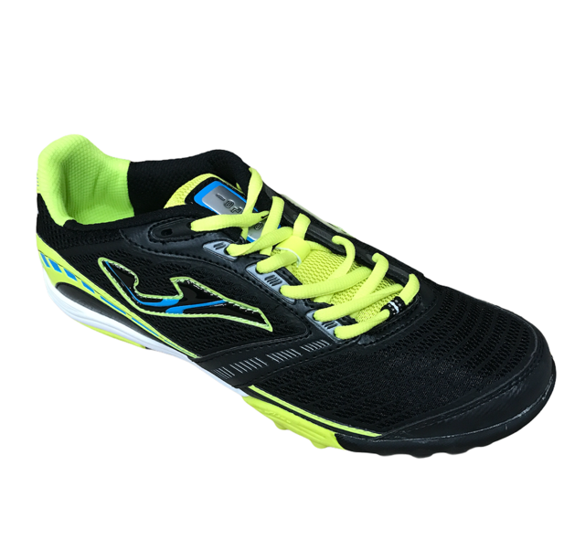 Joma scarpa da calcetto da uomo Lozano 401 TF LOZS.401.PT nero giallo limone
