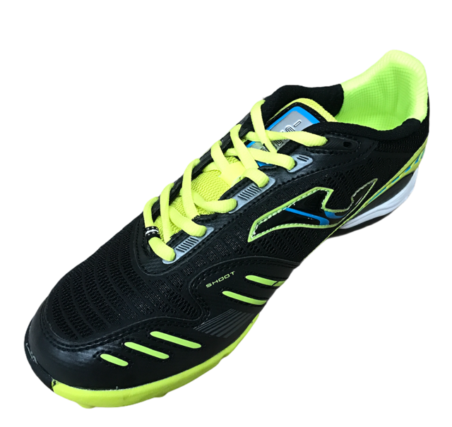 Joma scarpa da calcetto da uomo Lozano 401 TF LOZS.401.PT nero giallo limone