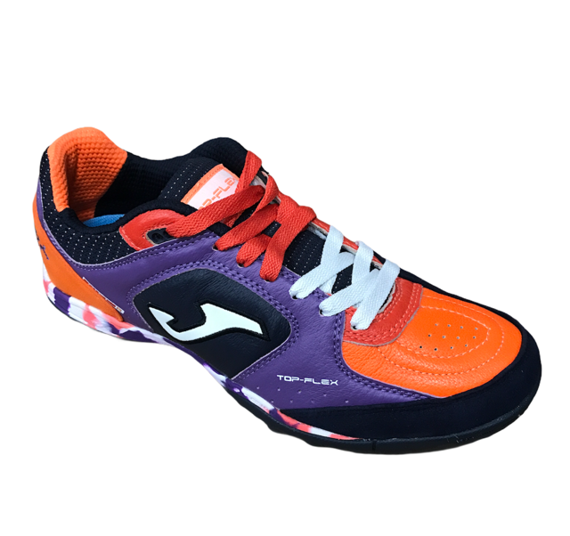 Joma scarpa da calcetto Top Flex 619 TF TOPS.619.PT viola nero arancio