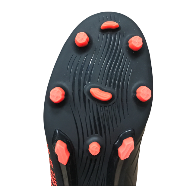 Puma scarpa da calcio da uomo One 5.4 FG/AG 105605 01 nero-rosso-argento