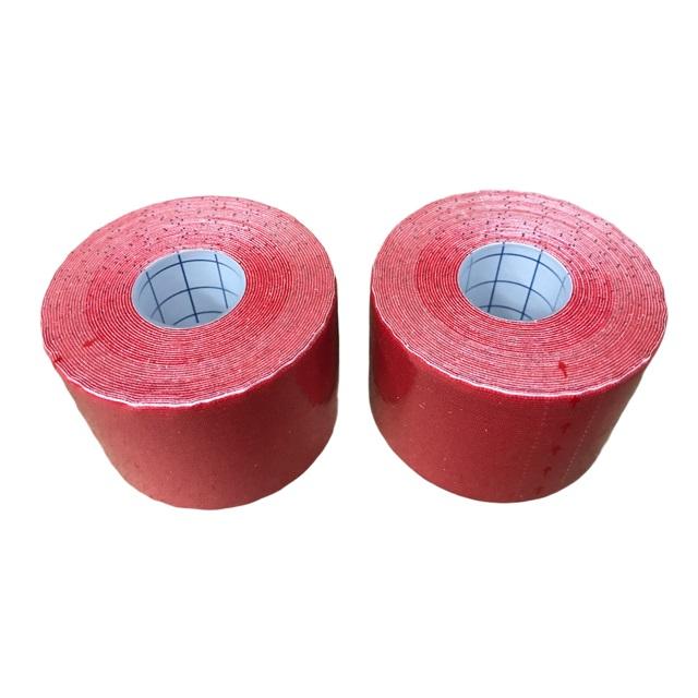 Pure 2Improve KINESIOLOGY TAPE 5x5 cm red (2 rotoli)