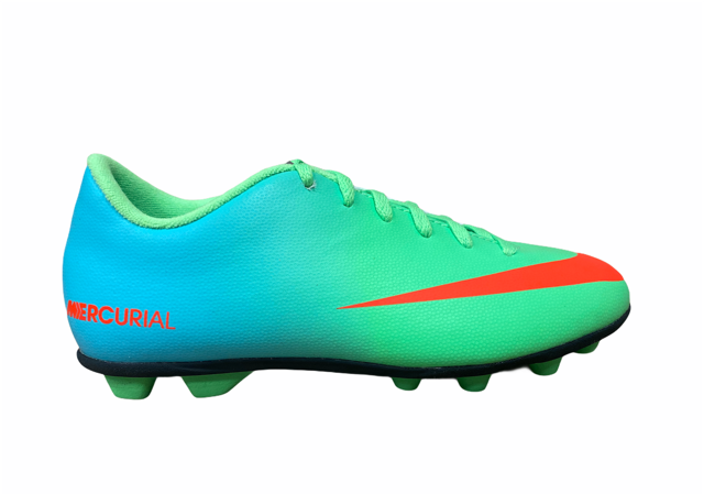 Nike scarpa calcio Jr Mercurial Vortex III FG R 573871 380 lime