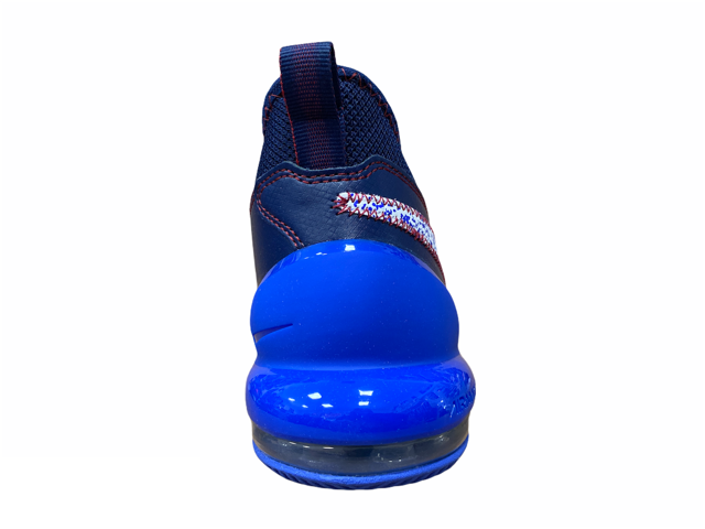 Nike scarpa da basket mid da uomo Air Max Impact CI1396 400 blu-bianco